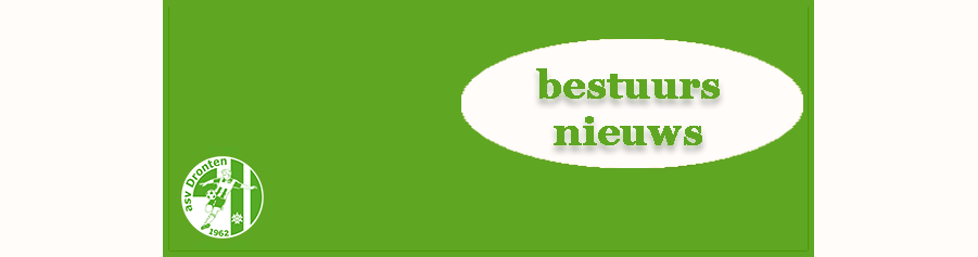 Nieuwe Hoofdsponsor voor asv Dronten