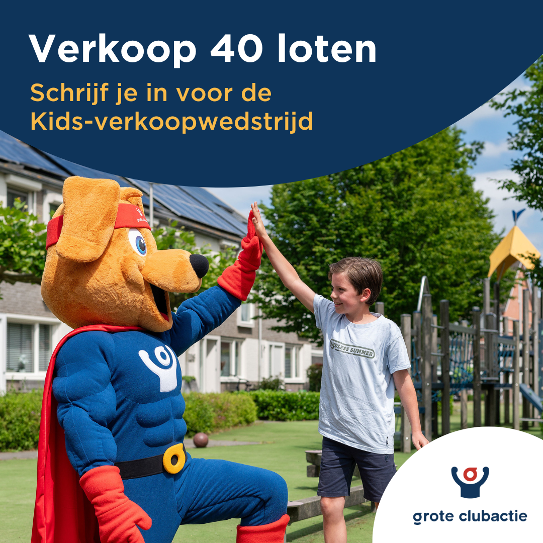 Kids-verkoopwedstrijd