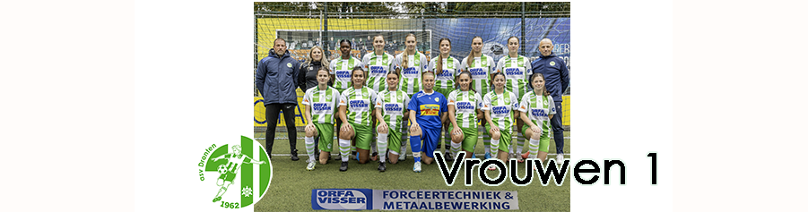 Belangrijke uitdaging voor Vrouwen 1!