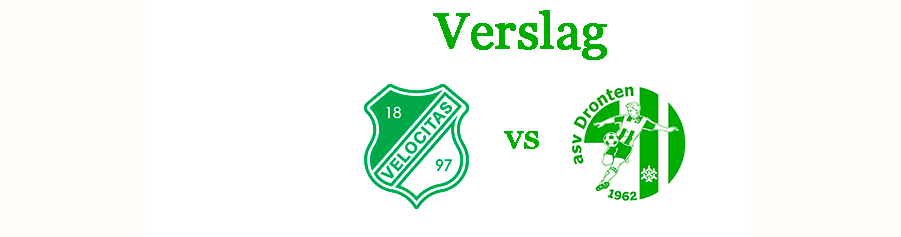 asv Dronten sleept punt weg uit Groningen