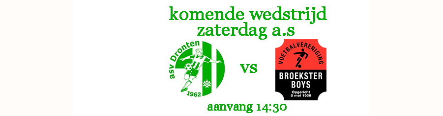 asv Dronten maakt zich op voor de volgende grote onbekende